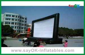 Quality Portable Outdoor Movie Screen School Inflatable Movie Screen Oxford Cloth Blow Up Movie Screen wholesale