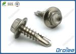 18-8/316/410 Stainless Steel Hex Flange Head Self Drilling Tek Screw