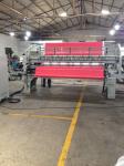 3.5kw Mattress Quilting Machine , Twin Needle Sewing Machine 2388 Mm Quilting