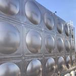 Weld 10000M3 SUS316 Cubic Assemble Water Tank 1*0.5M