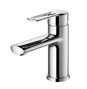 Quality Single Hole Wash basin Faucet chrome Bathroom Faucet zinc handle wholesale