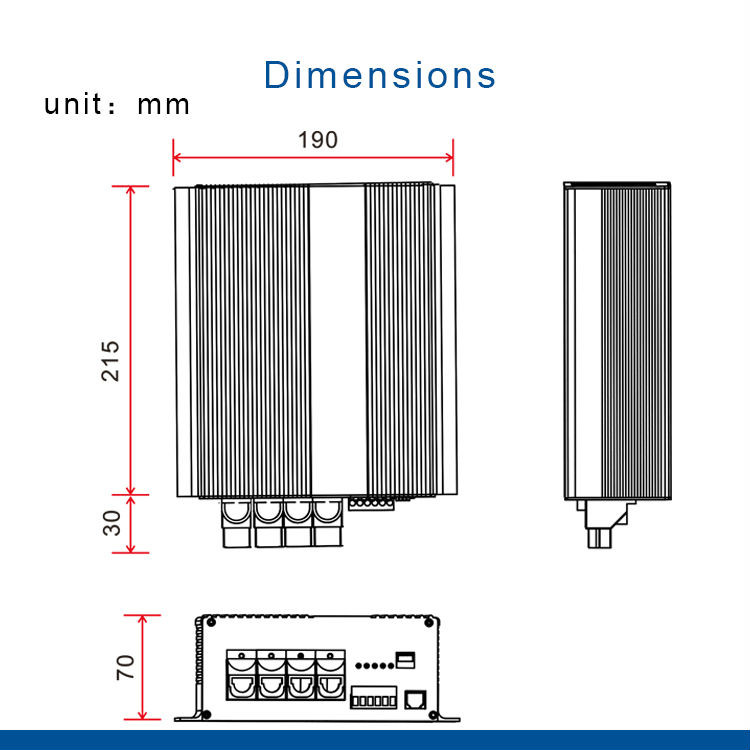 18mA 24V To12V DC Battery Charger NCM Dc Dc Mppt Charger For Vehicle