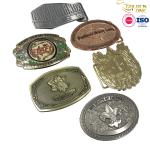 Metal Custom Made Belt Buckles Zinc Alloy Garment Accessories