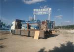 AWP Hydraulic Lift Table , Aerial Work Platform Anti Slipping Four Wheels