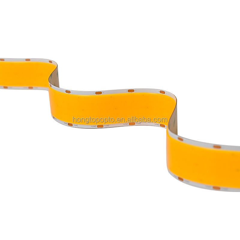 Flexible Bendable Lighting 1600leds DC24v COB Strip Light Super Wide and Super Bright