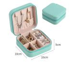 Luxury PU Leather Jewelry Storage Box Earring Bracelet Necklace Ring Container