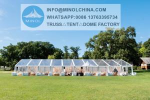 Quality White PVC Hard Pressed Wedding Marquee Tent Large Capacity wholesale