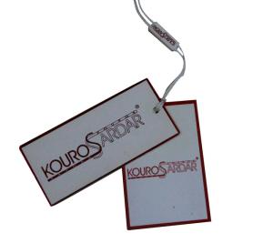 Quality Embossed 800gsm Paper Clothing Hang Tags For Juewlery / Sports Tools wholesale