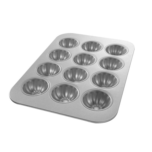 RK Bakeware China- 30 Cup 1.1 Oz Aluminum Muffin Pan 12 7/8" X 17 7/8" Aluminium Baking Tray