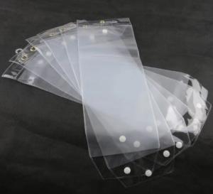 Quality Transparent Pvc Bag Hair Extension Plastic Packaging With Logo Customized For Cosmetic wholesale
