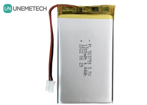 Rechargeable Li Polymer Battery 3.7V 1200mAh 503759 Poly Lithium Battery for
