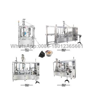Quality 12KW 60mm Coffee Capsule K Cup Filling And Sealing Machine wholesale