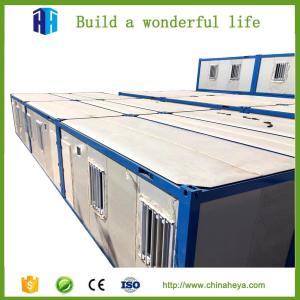 Quality nepal finished mobile flatpack steel structure container camp house wood China supplier wholesale