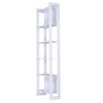 74.8inch Corner Ladder Bookshelf