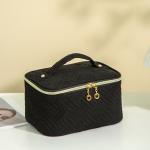 Quilted makeup bag Large Capacity Travel storage bag