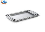 RK Bakeware China Aluminium Baking Tray Commercial Aluminum Round Corner Sheet