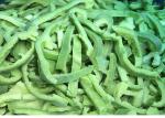 Fresh IQF Individually Quick Freezing Green Pepper Strips IQF Frozen Food For