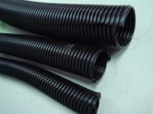 Quality Nylon Flexible Corrugated Plastic Tubing / Bellow Tube for Cable Protection PA Spiral Hose wholesale