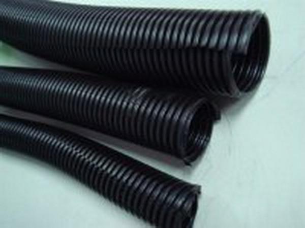 Nylon Flexible Corrugated Plastic Tubing / Bellow Tube for Cable Protection PA