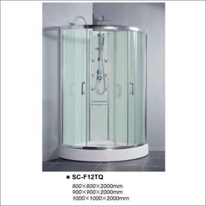 Quality Quadrant Bathroom Enclosures With Tempered Transperant Glass Sliding Door wholesale