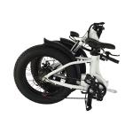 LCD Display 350w 36v 20 Inch Fat Tire Electric Bike