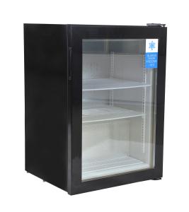 Quality 98L Glass Door Small Upright Tabletop Frost Free Mini Freezer SD98 wholesale