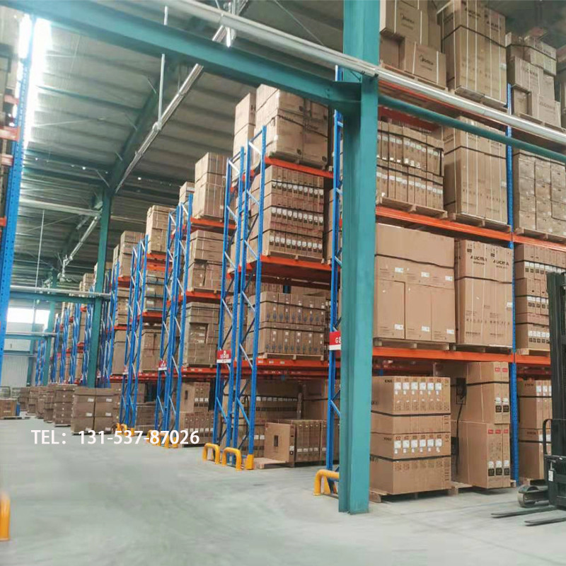 Large Capacity Warehouse Shelving Racks Steel Q235 Customized Height And Width