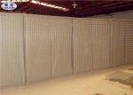 Galfan Coated Sand Filled Barriers , Welded Military Hesco Barriers Gabion