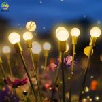 Outdoor LED solar firefly lights for outdoor courtyard garden lawn