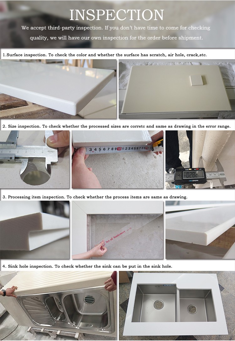 Hotel Renovation Quartz Bathroom Vanity Tops 93% Up Natural Quartz Sand