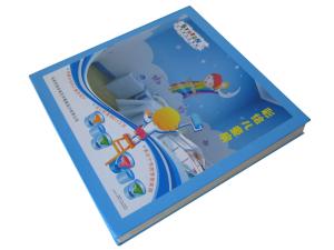 Quality 2.5mm Childrens Cardboard Books Kids Study Custom Durable Binding CMYK Full Color Printing wholesale
