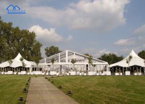Quality Luxury Party Marquee Tents House Heavy Duty PVC Fire Prevention Tent And Party Events wholesale