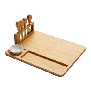 Quality Dishwasher Safe Cheese Bamboo Cutting Board Serving Tray wholesale