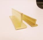 Brass Extruding Tee Shapes Sections Decorations for Furniture