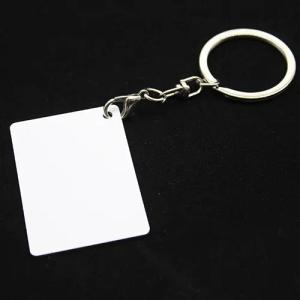 Quality SGS ISO 9001 Blank Metal Keychains Sublimation Anti Rust wholesale