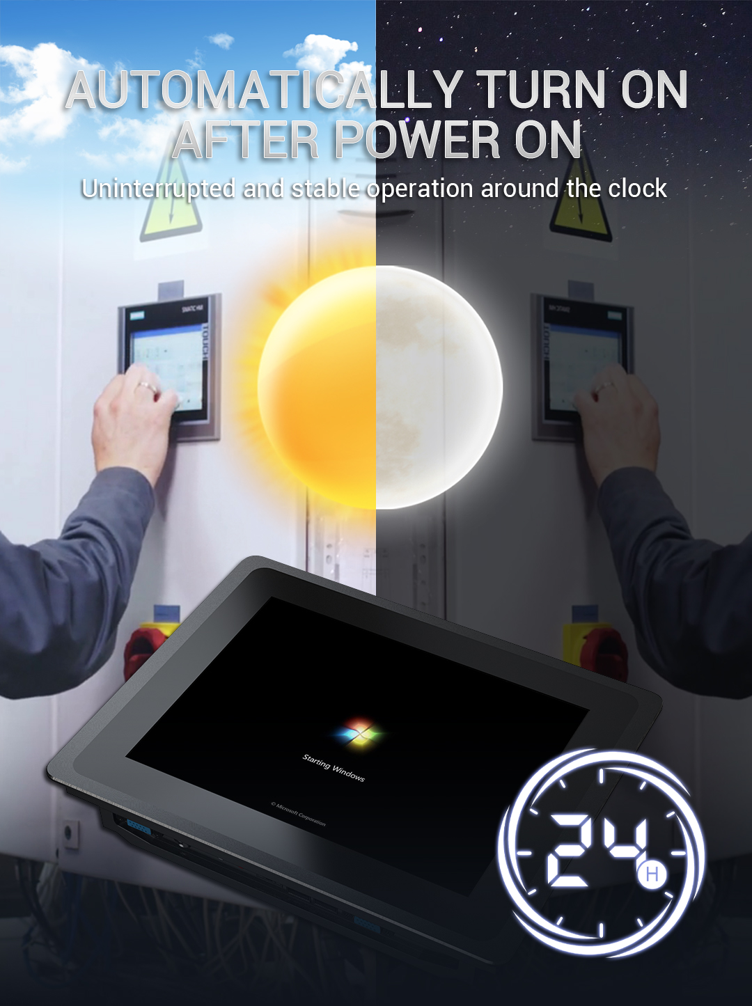 Waterproof Industrial AIO PC 15 Inch Industrial Touch Panel Computer