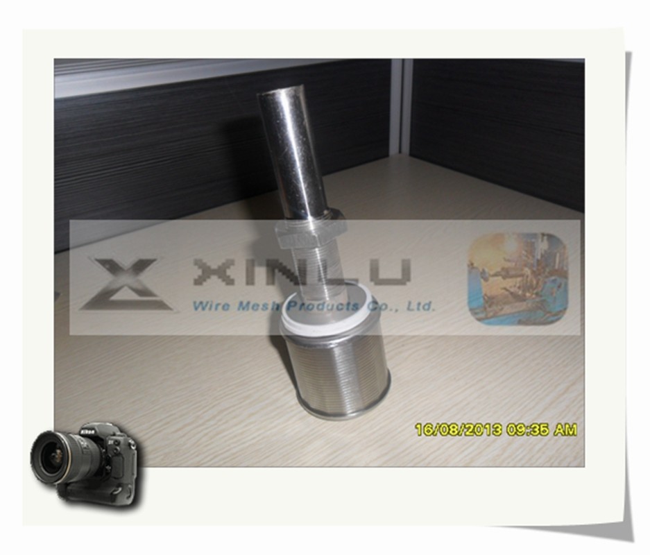 316L Long Neck Johnson Wire Filter Nozzles For Water Treatment