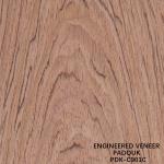 Reconstituted Wood Veneer Rose Wood Crown Cut Red Color Length 2200-3100mm For