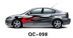 Reflective Car Body Sticker QC-098E / Water Proof Car Body Sticker