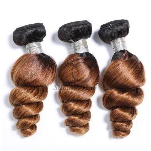 Quality #T1B/30 Loose Wave Remy Human Hair Bundles Sew In Weave Bundles Brazilian Bundle Deals wholesale
