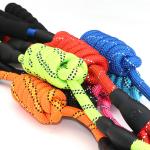 5FT Braided Nylon Dog Leash Soft Strong Dog Leads 48 Strands