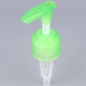 Quality Pp Switch Cosmetic Lotion Pump , Green Uniform Spray Volume 50ml Airless Pump wholesale