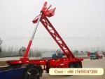 20ft Container Skeleton Dumping Semi Trailer 7700*2500*3070 mm Mechanical