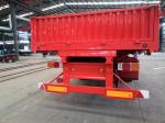 I Beam Side Drop Semi Trailer Truck 12500x2500x1500 Mm