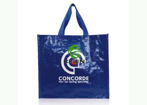 Quality Custom Big Laminated Shopping Bags , Water Resistant Non Woven Tote Bag wholesale