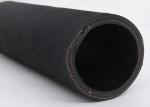 Dry Cement Rubber Suction Hose Delivery Hose With Helix Steel Wire Black Color