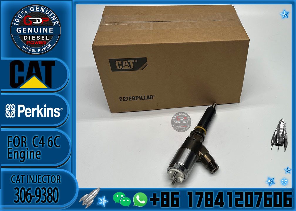 306-9380 10R-7672 Hot sell good price excavator diesel fuel injector 3069380 10R7672 2645A734 for Caterpillar C6.6 Engin