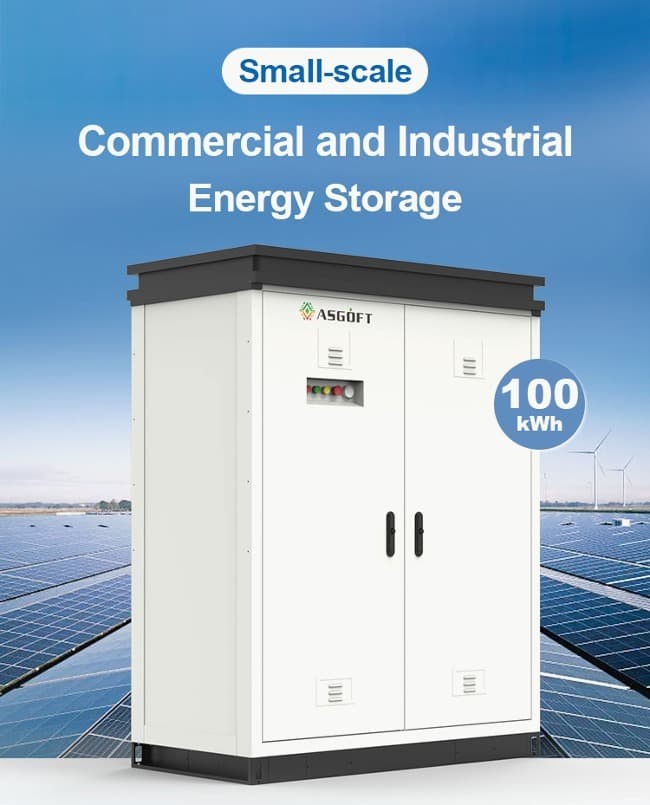 Complete 50kWh 60kWh 70kWh Solar System Kit Hybrid 100kWh Energy Storage Battery