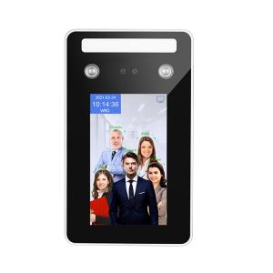 China AI IC / ID Card Face Recognition Attendance Device 5 Inch Waterproof on sale