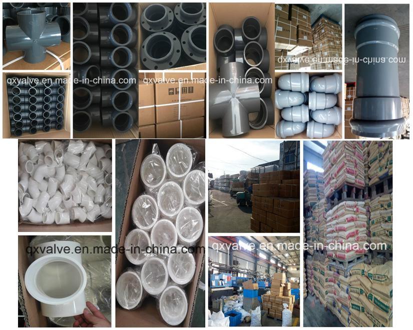 Competitive Price PVC Pipes and Fittings All Size Available Sch40 Sch80 PVC Plumbing Pipe Fittings